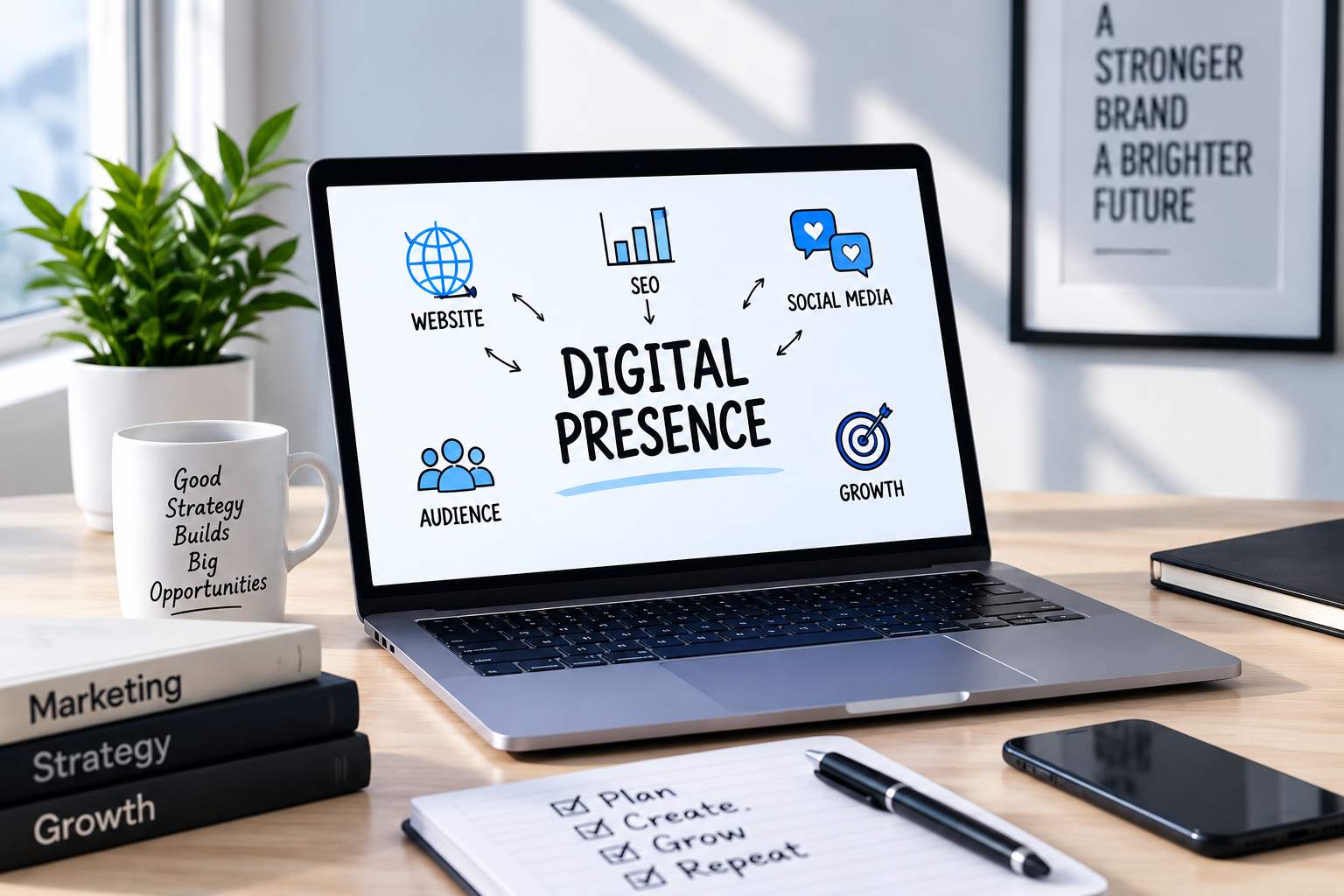 How to build a strong digital presence for your business